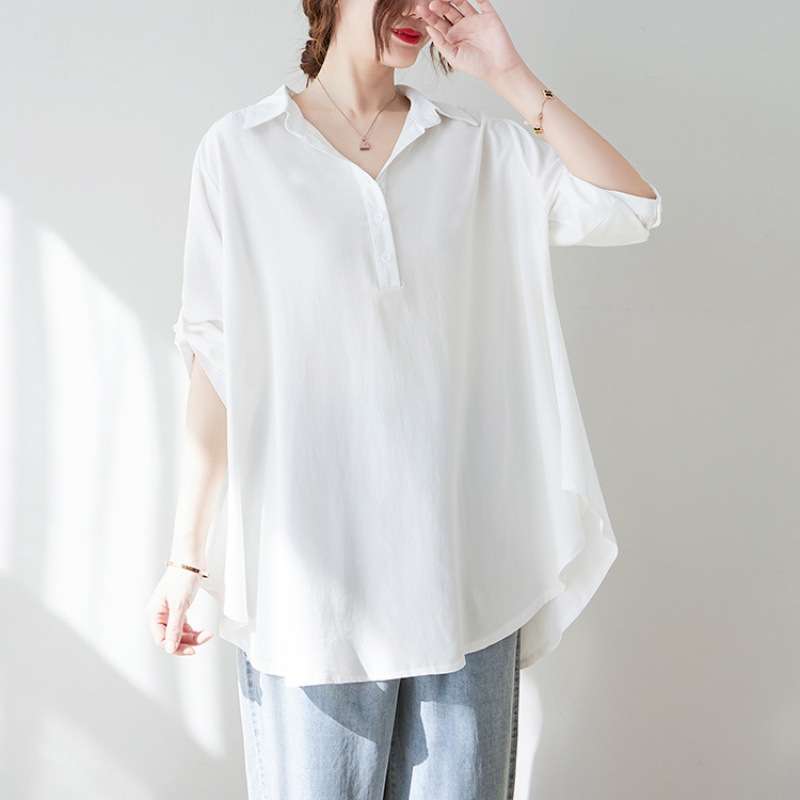 大人かわいい服 とろみ素材のシアーチュニックトップス