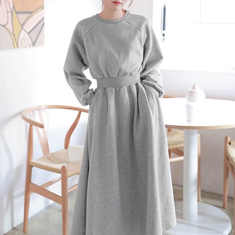 大人かわいい服 上品ふんわりワンピ