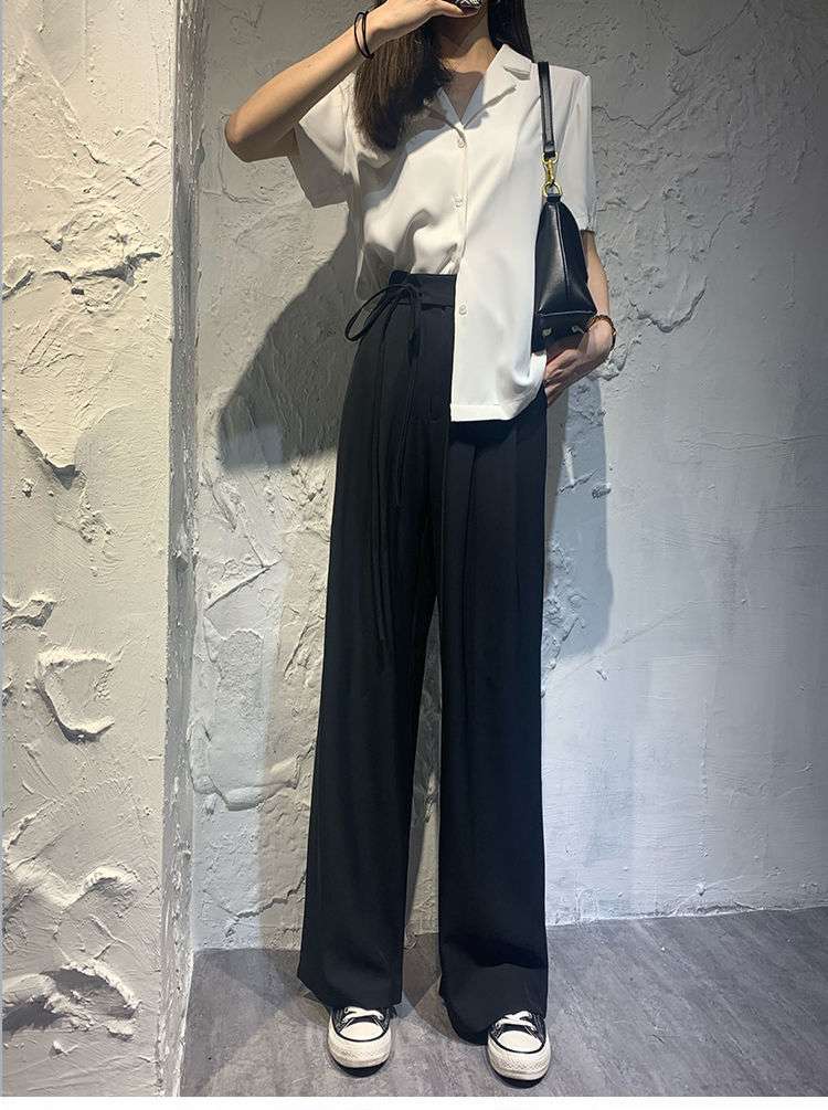 大人かわいい服 ふんわり美脚ワイドボトムス