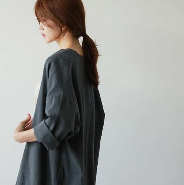 大人かわいい服 ゆるふわシルエットの大人ロングカーディガン