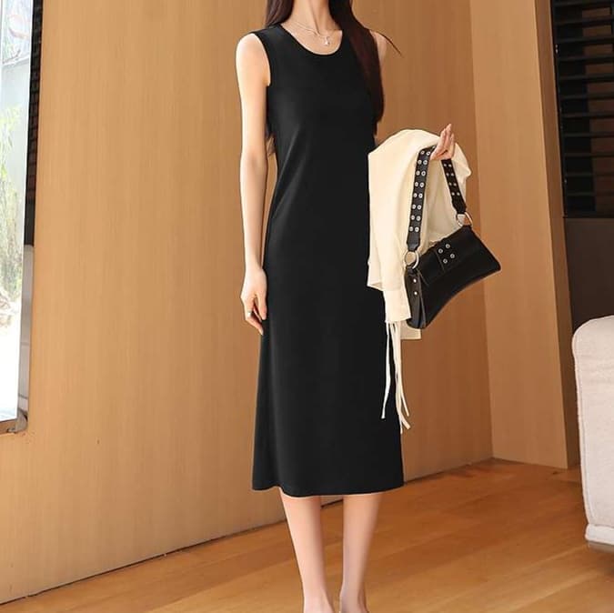 大人かわいい服 美シルエット エレガントロングワンピ