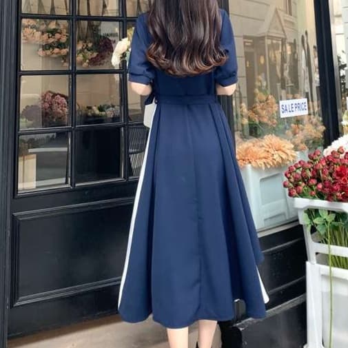 大人かわいい服 ガーリークラシックワンピ