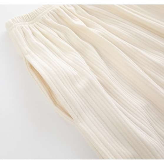 大人かわいい服 レース襟付きリラックスパジャマ