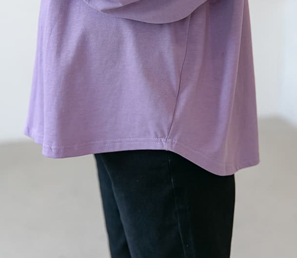大人かわいい服 ふんわり袖 ラウンドネックブラウス