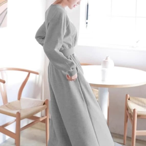 大人かわいい服 上品ふんわりワンピ
