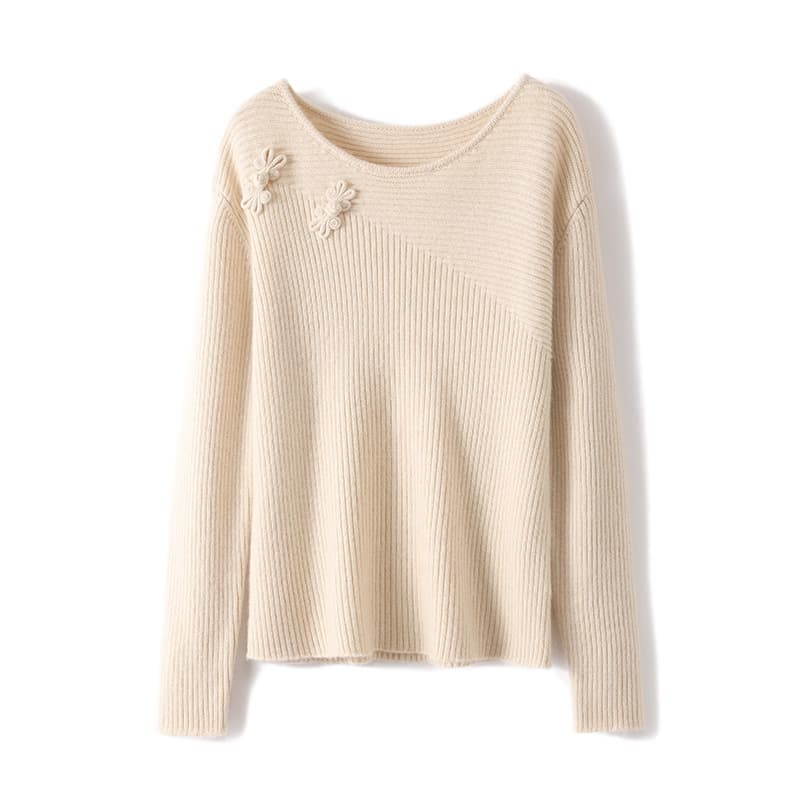 大人かわいい服 ふわもこニット セットアップ