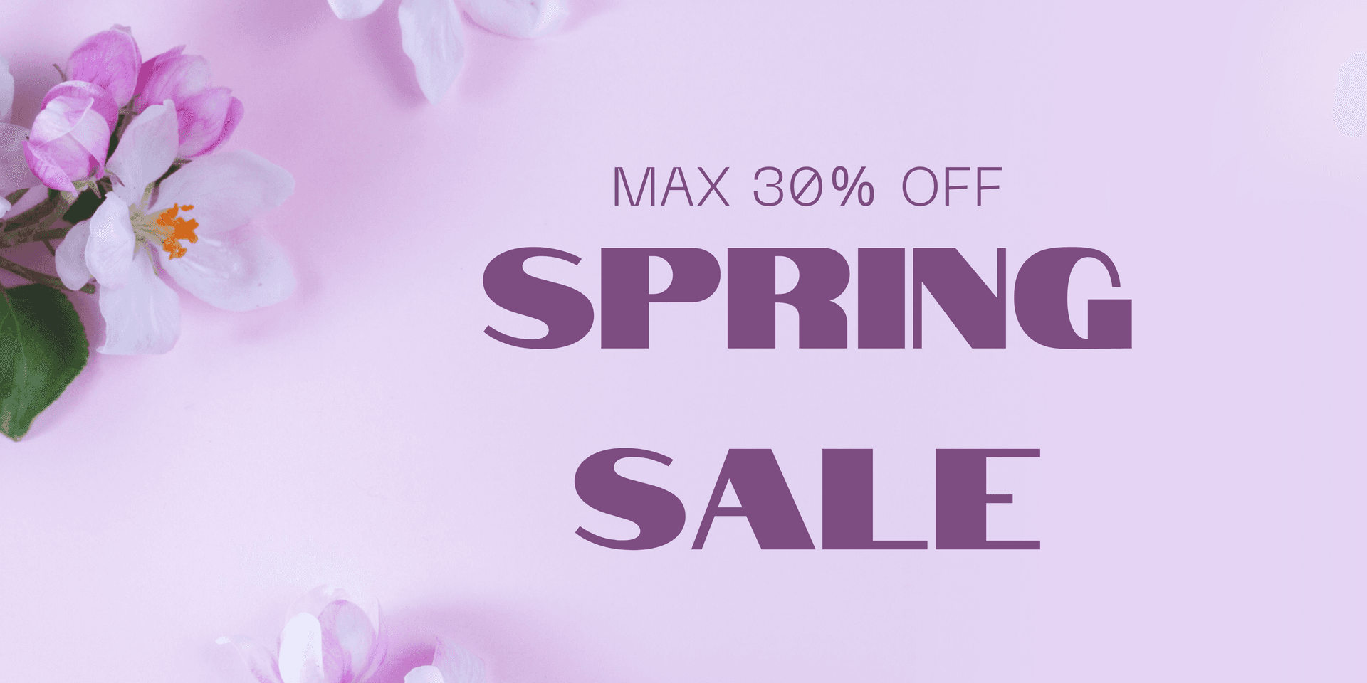 スプリングセール