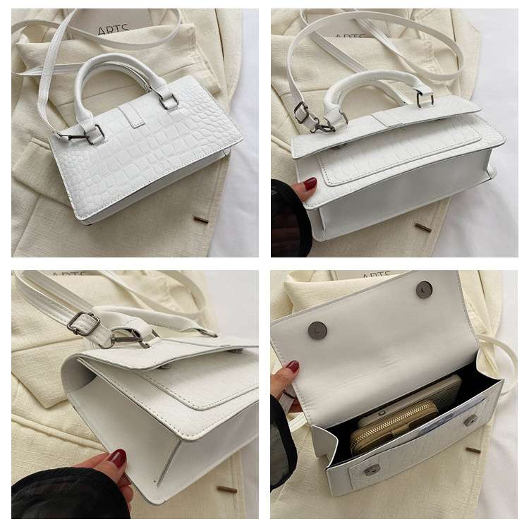 大人かわいい 上品コンパクトスクエア2WAYバッグ