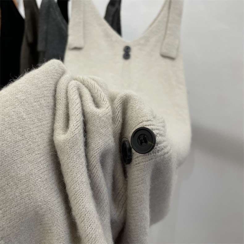 大人かわいい服 レイヤードジャンパースカート