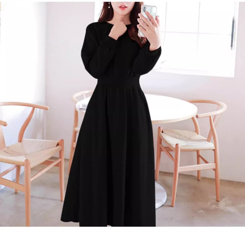大人かわいい服 上品ふんわりワンピ
