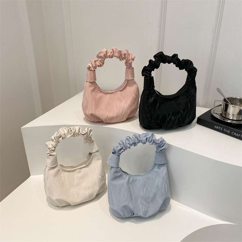 大人かわいい ギャザーデザイン ミニショルダー