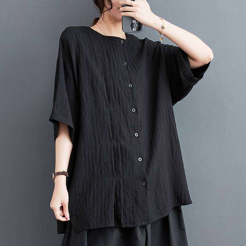 大人かわいい服 抜け感ゆるフォルムブラウス
