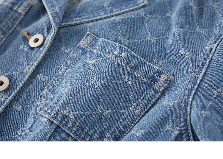 大人かわいい服 上品シルエット クラシカルデニムワンピース