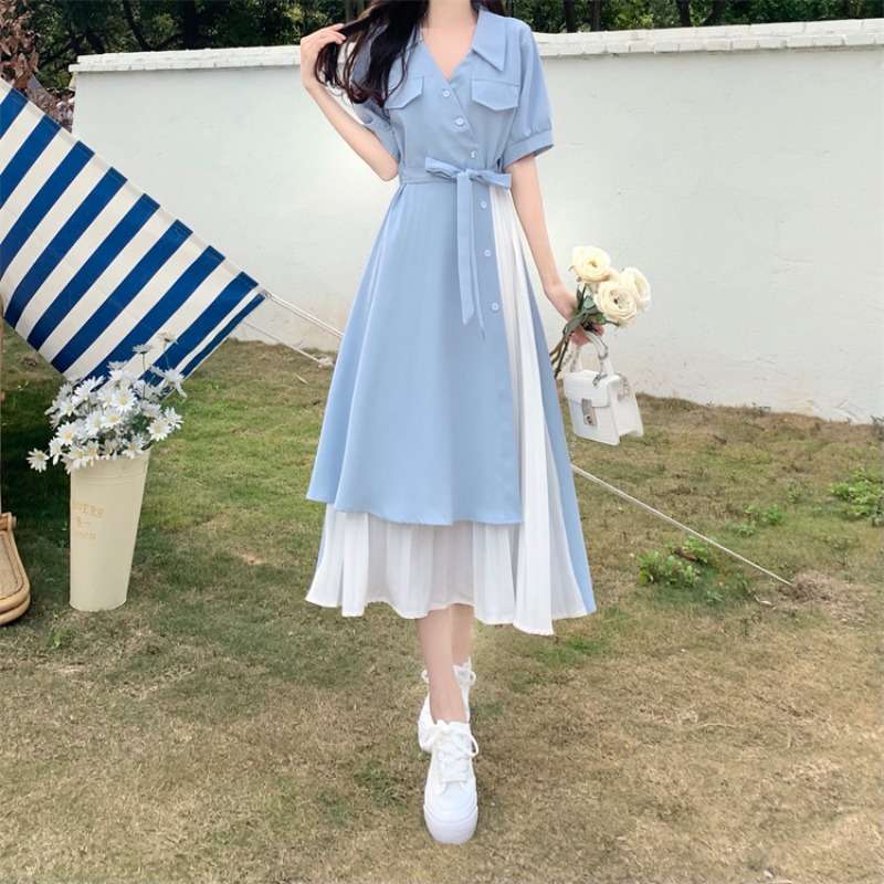 大人かわいい服 ガーリークラシックワンピ