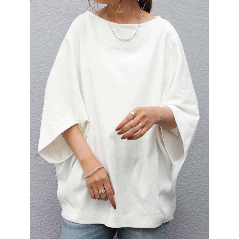 大人かわいい服 カジュアルゆったりブラウス
