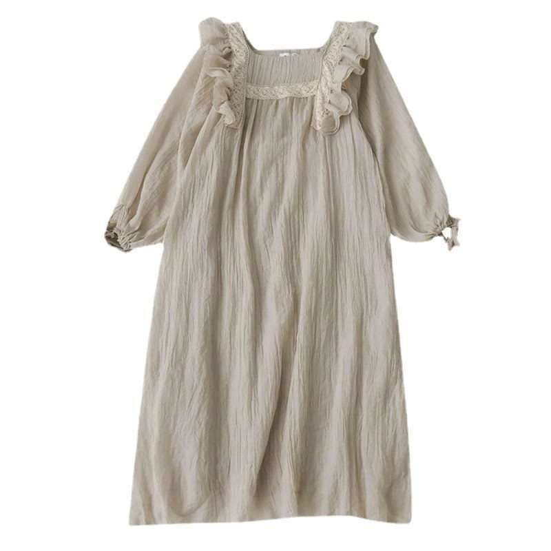 大人かわいい服 フリルレース ロマンティックワンピース