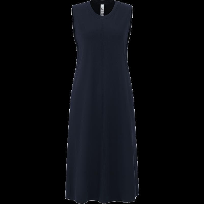 大人かわいい服 ナチュラルノースリーブワンピース