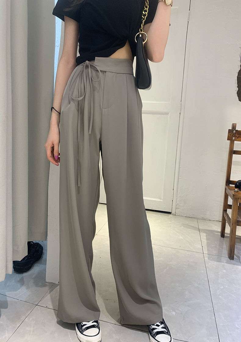 大人かわいい服 ふんわり美脚ワイドボトムス