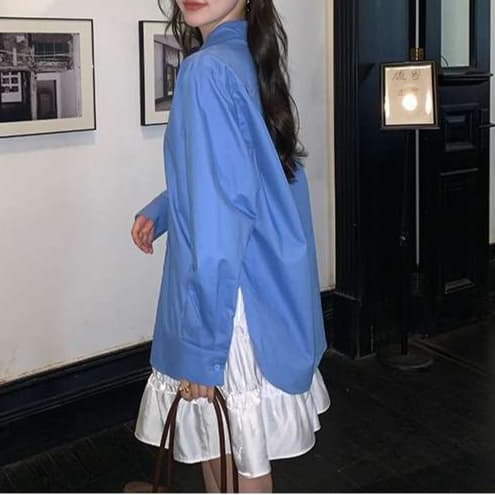 大人かわいい服 清楚系リボンブラウス